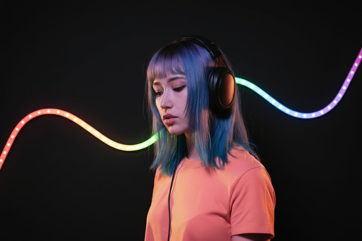 The Neon Music Strip